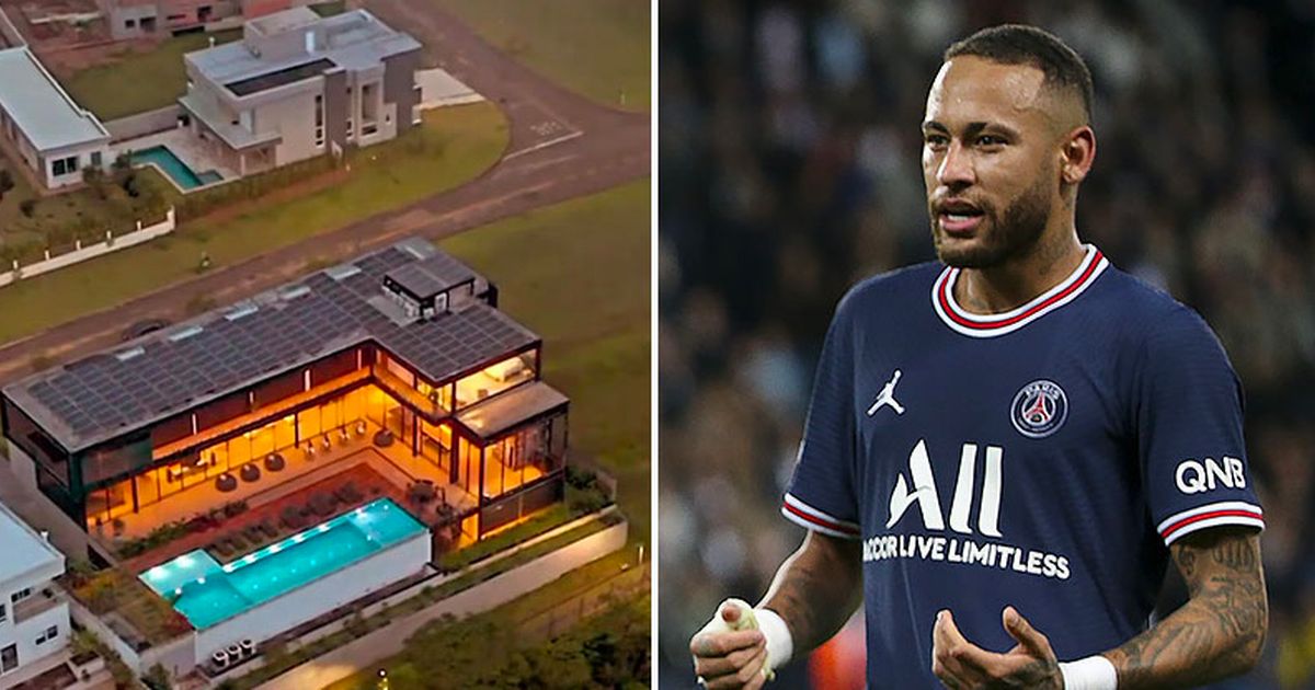 Neymars Stunning New M Mansion With Lift Between Floors And Car