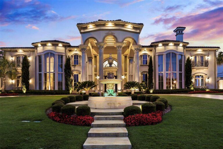 This majestic Texas mansion comes with a sauna, arcade room and disco ...