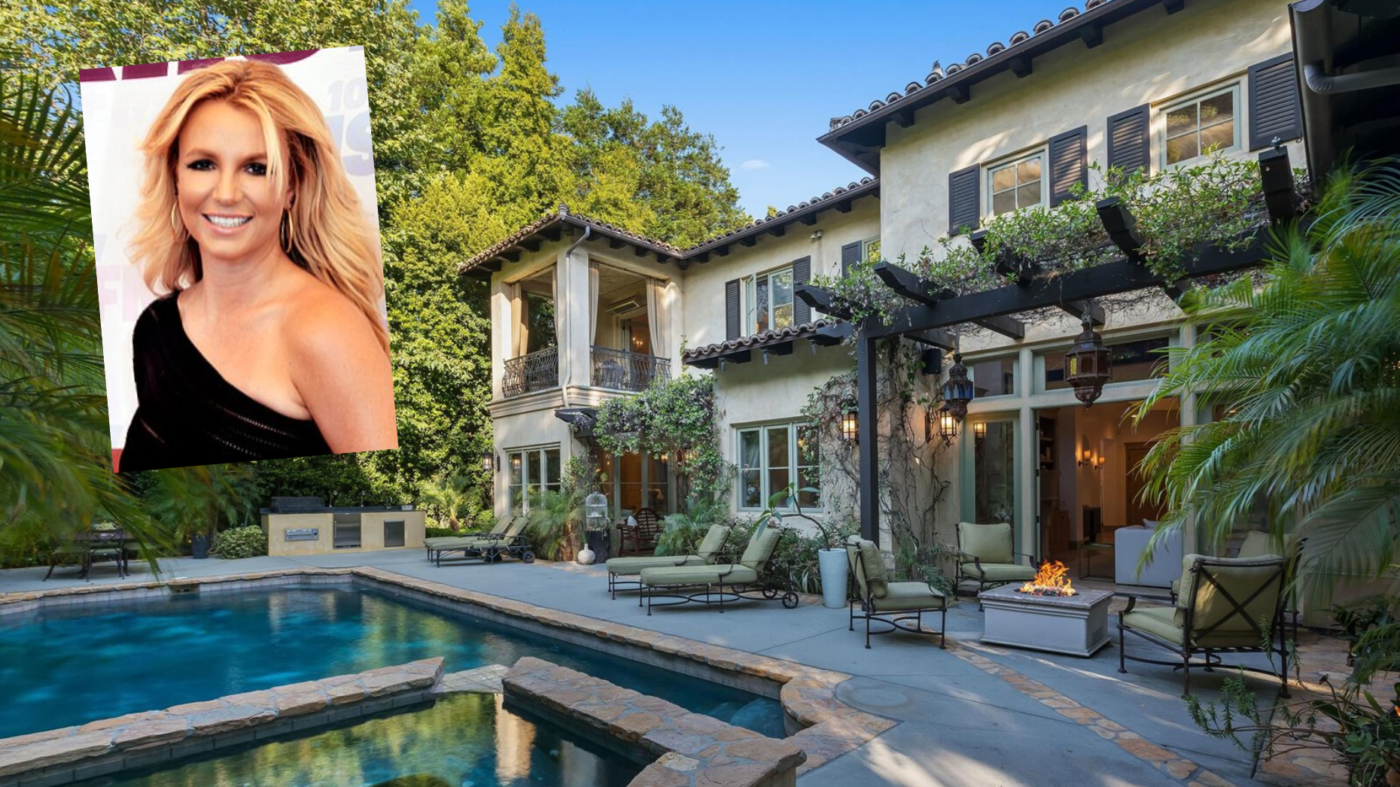 Britney Spears’ former heavily gated mansion hits the market