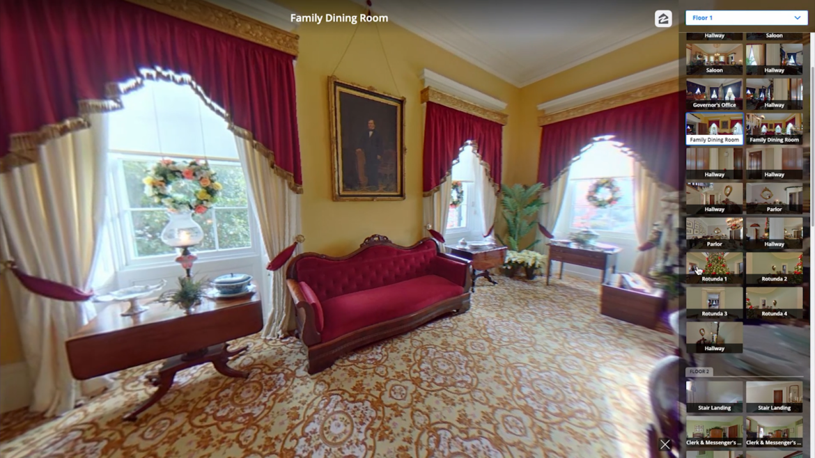 Real estate company offers 3D tour of Georgia’s Old Governor’s Mansion