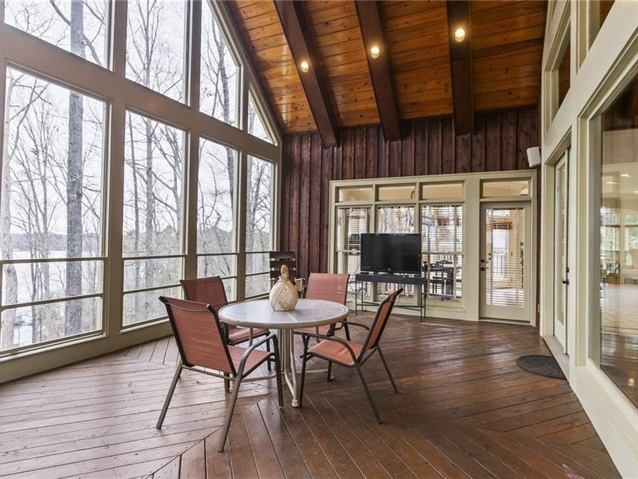 Nearly $4M Cumming Mansion Sits On Lake Lanier, Has Golf Course