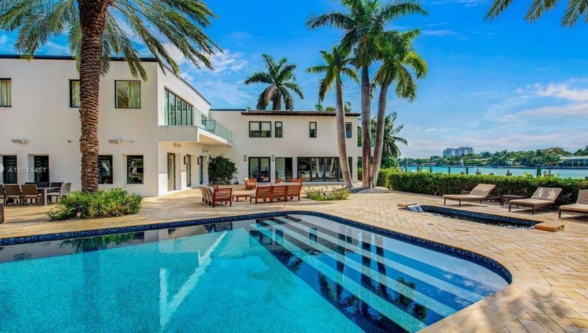 Jennifer Lopez’s $130,000-per-month Miami Beach mansion rental