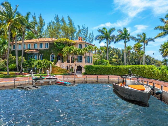 Miami’s billionaire ‘Condo King’ is selling his waterfront mansion in a gated Florida community for $33 million