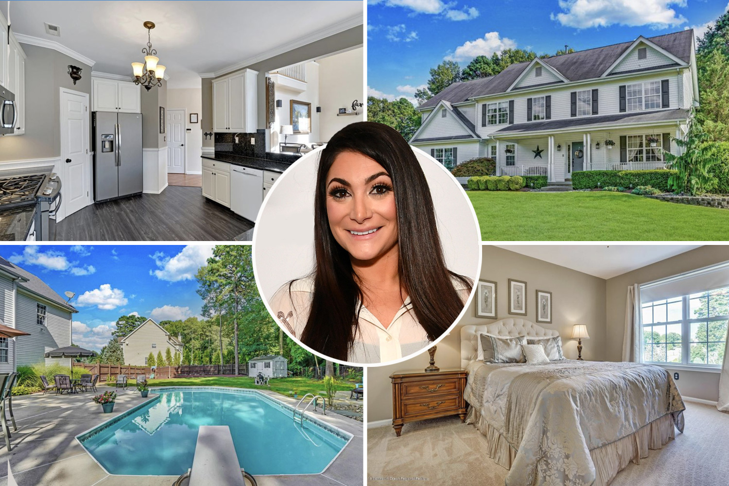Inside Jersey Shore star Deena Cortese’s $630K New Jersey mansion featuring a gym, jacuzzi and pool