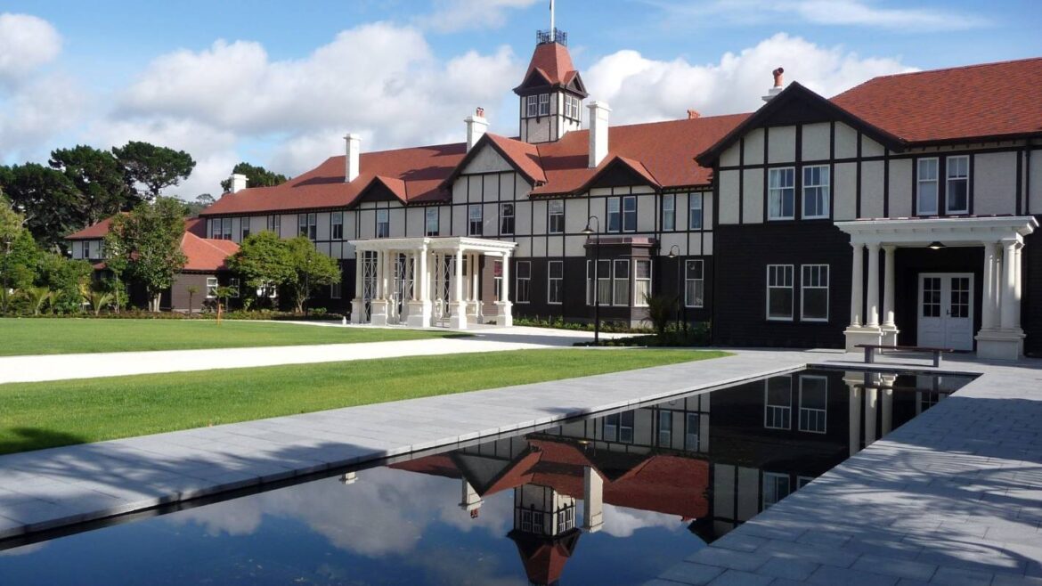 Peek inside the mansion where the royals stay on their New Zealand visits