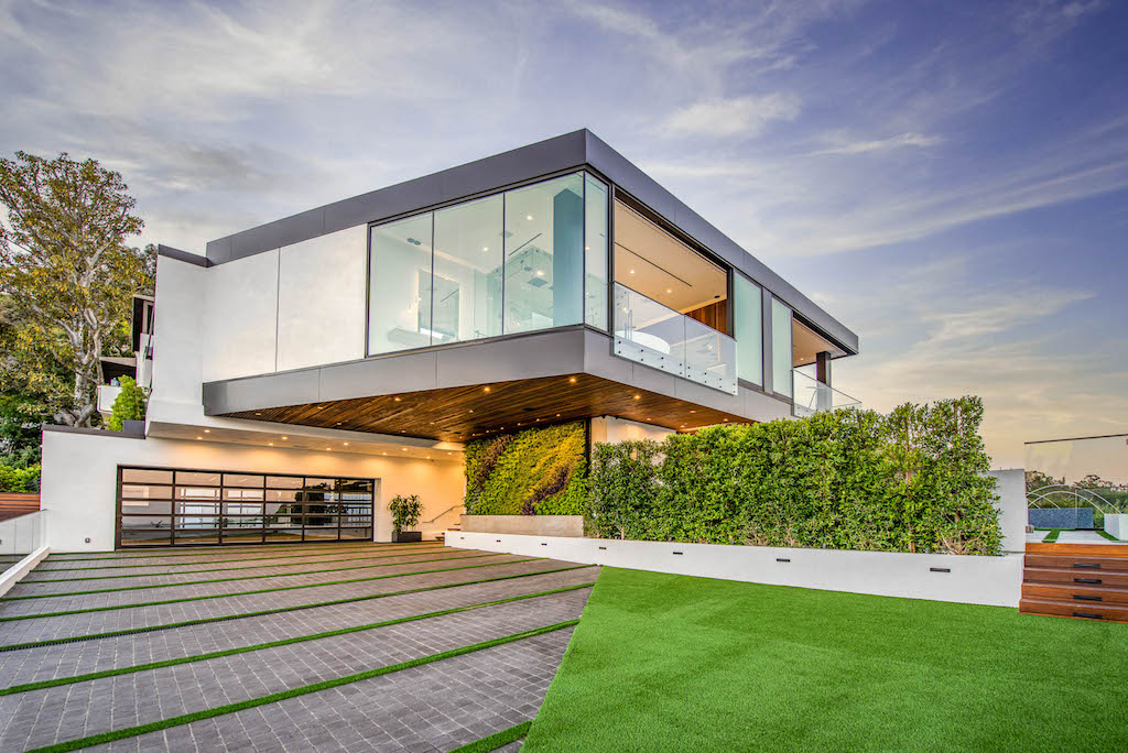$18 Million Mansion Has Floating Driveway, Full NFT Art Gallery