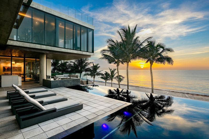 Oceanfront mansion in Highland Beach back on market for $30 million