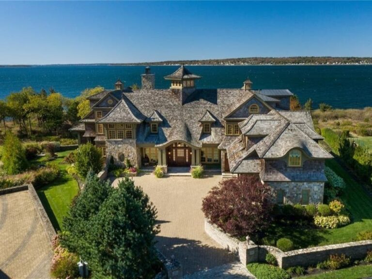 Portsmouth Real Estate Spotlight: $7.4M Waterfront Mansion