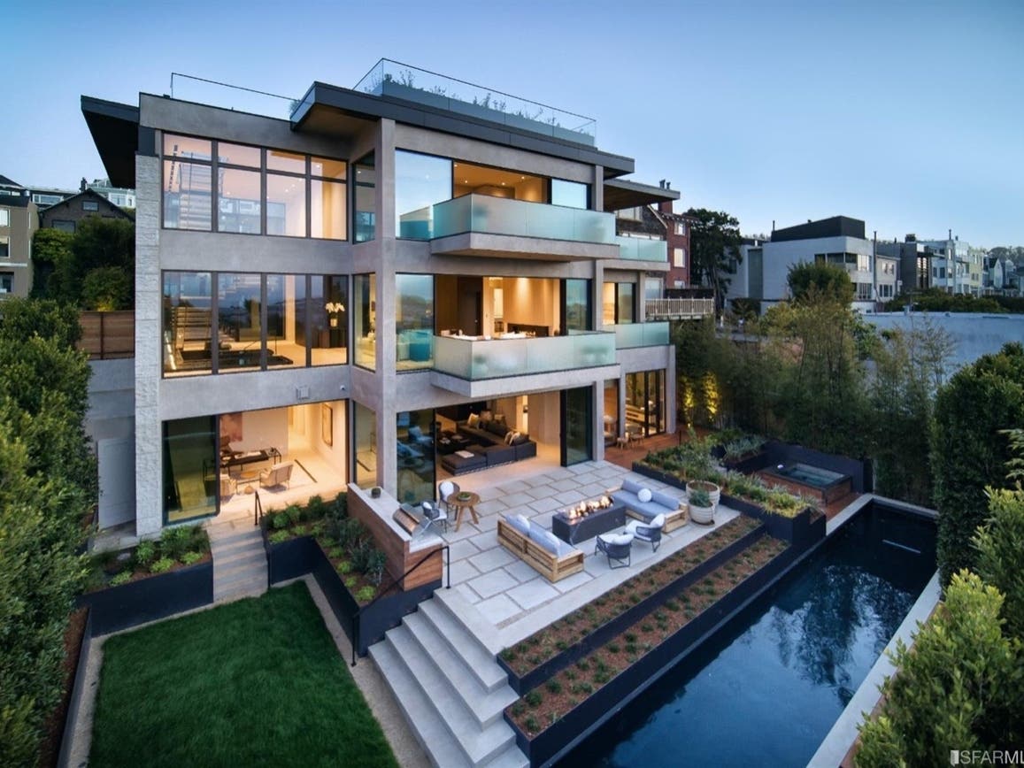 Newly Constructed Contemporary Mansion In San Francisco: $46M