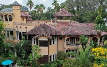 Must Love Woodwork: $25M Orlando Mansion Filled With Intricate Carvings