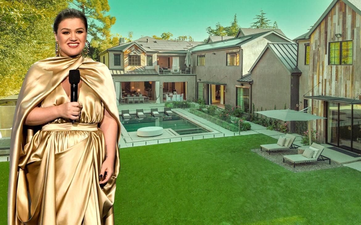 Grammy winner Kelly Clarkson sells 10K sf Encino mansion