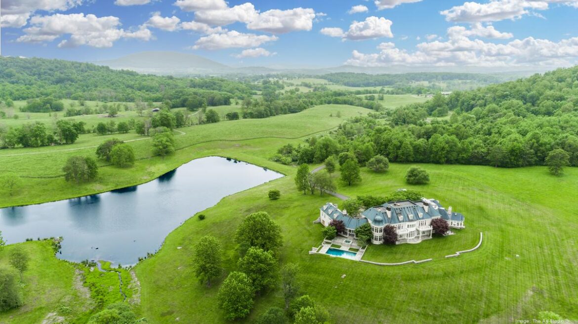 This Fauquier Co. estate has a storybook mansion — and massive acreage in the Virginia countryside
