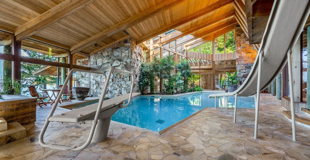 $17.5M Bowen Island mansion has a Hollywood-worthy pool