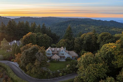A modern chateau, near Portland’s Pittock Mansion, is for sale at $5 million
