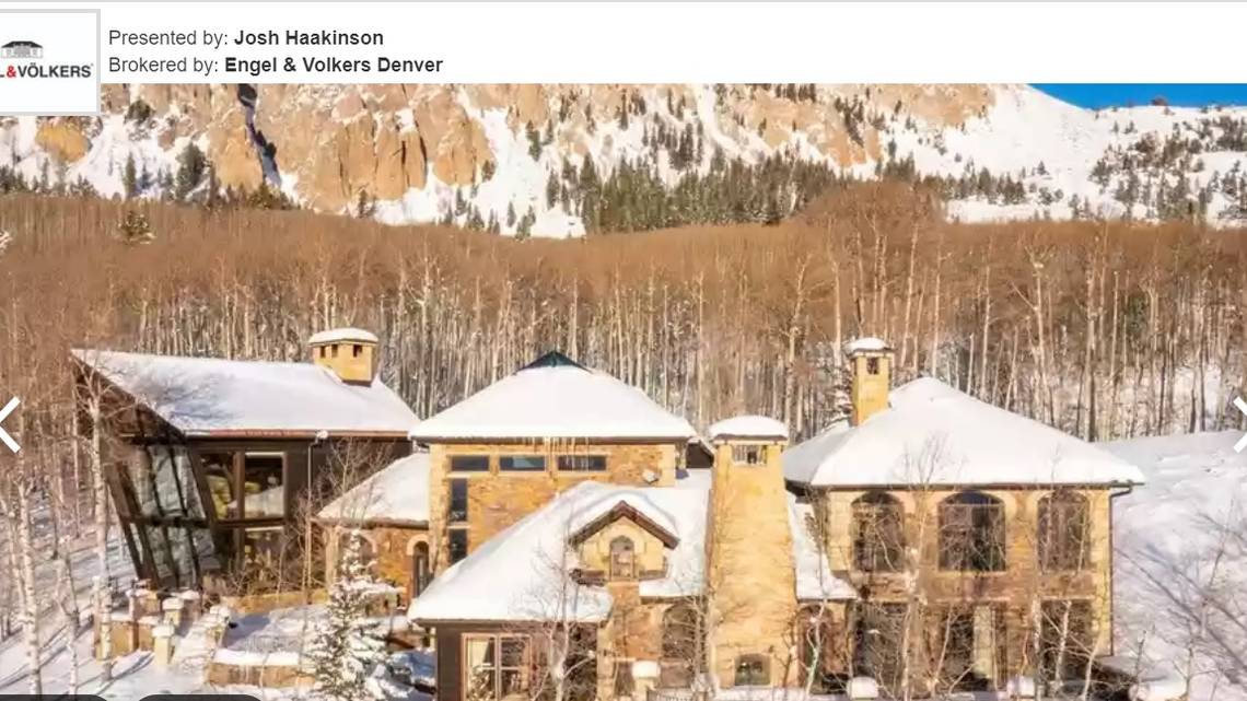 This winter wonderland of a mansion is for sale for $10M in Colorado