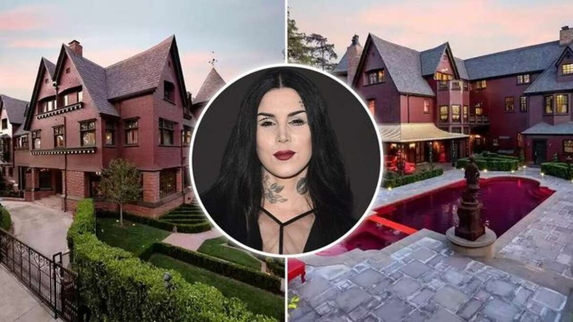 Kat Von D Selling L.A. Mansion With Blood-Red Pool for $15M