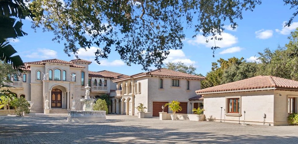 The riverfront Italianate mansion of a Florida skincare tycoon is on the market for $7.9 million