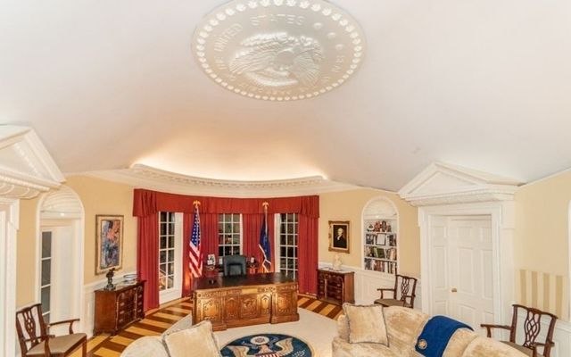 Ohio mansion, with replica of White House Oval Office, on the market for $1.85m