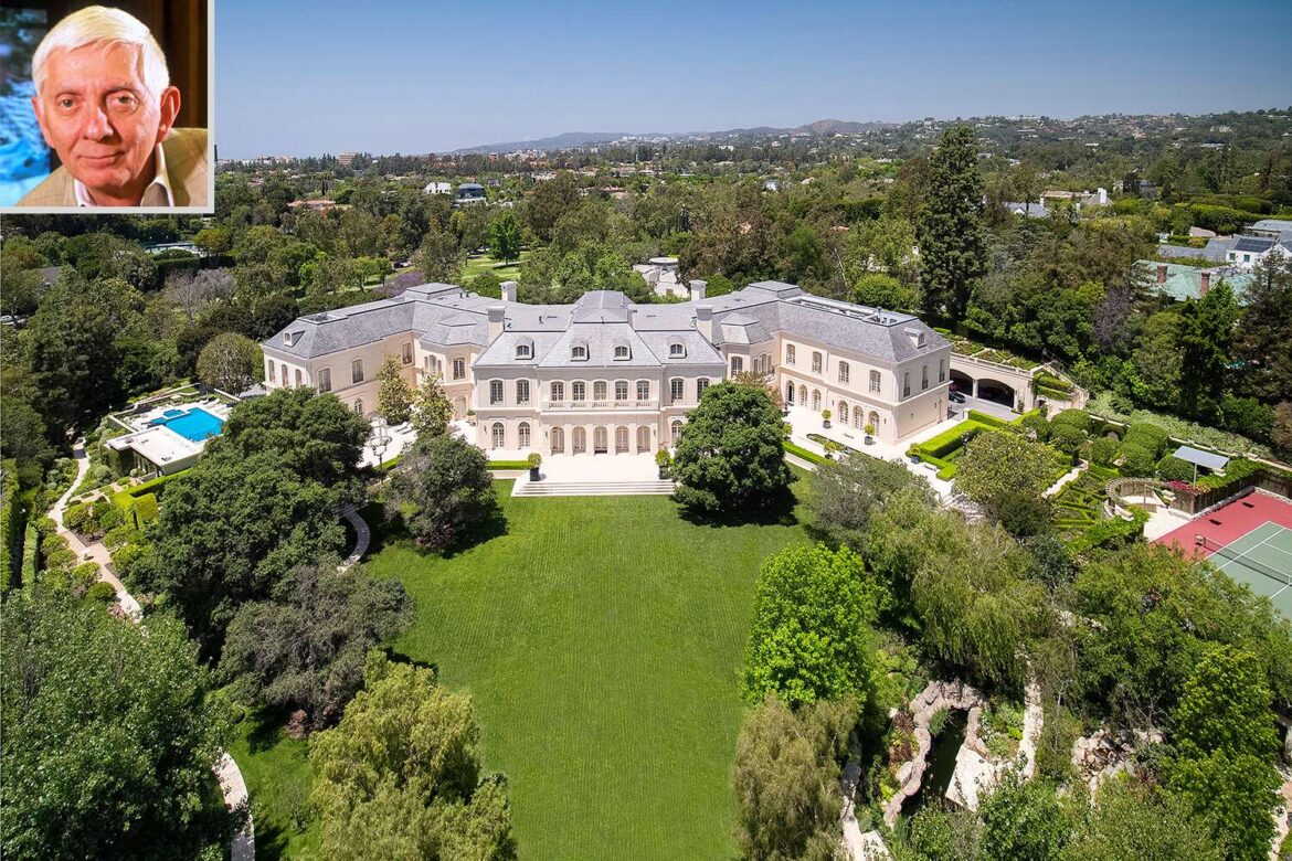 Aaron Spelling’s Record-Breaking Former L.A. Mansion for Sale for $165 Million