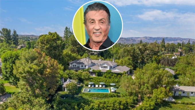After Selling 90210 Mansion to Adele, Sylvester Stallone Buys $18 Million Hidden Hills Estate