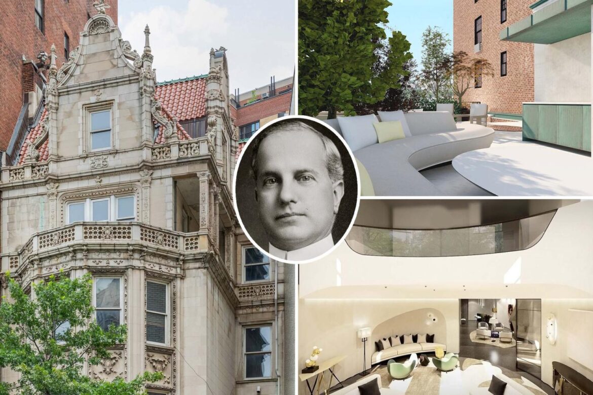 Old NYC mansion with wild new interiors relists with $9M discount