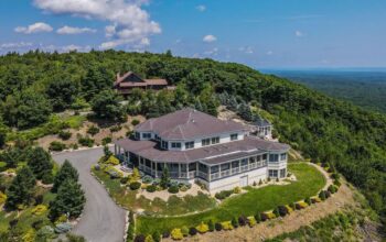 On the Market in the Poconos: Mountaintop Mansion in Effort