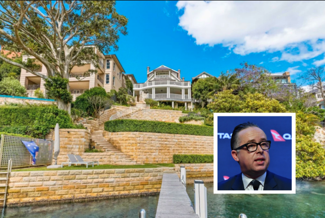 The €12 million Australian mansion bought by Irish Qantas boss Alan Joyce – complete with its own mini harbour