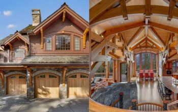 A Look Inside: Rustic $8.7M Canmore mansion right off a fancy golf course (PHOTOS)