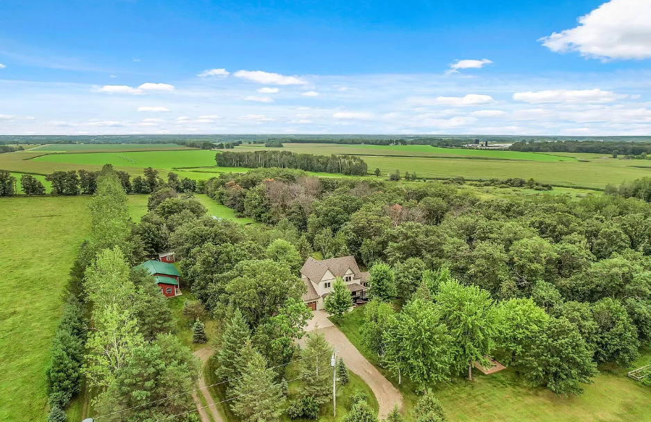 Live the country life with this Sauk Rapids home on 45 acres