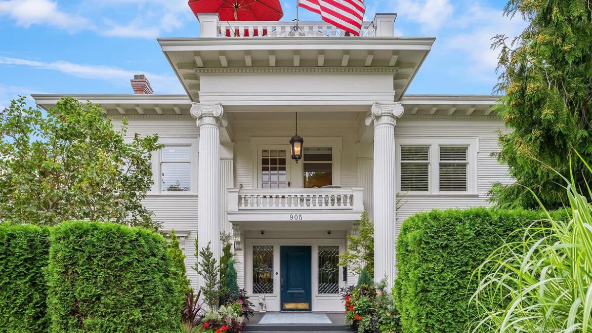 Roger Nyhus lists iconic ‘Seattle White House’ for $6M